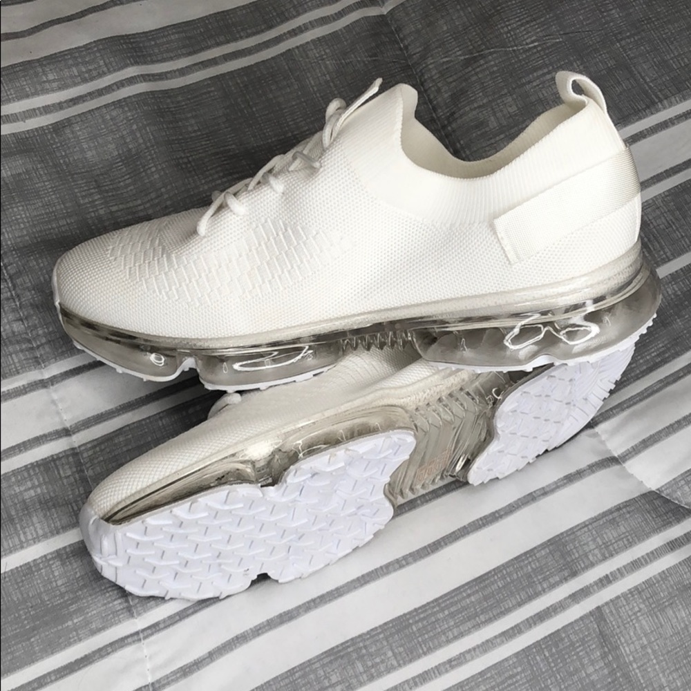 Lace Up Knit Sneakers